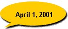 April 1, 2001